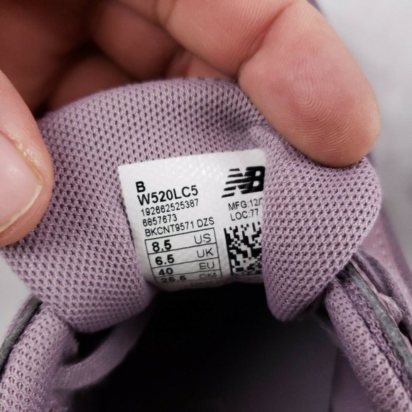 Women's New Balance 520v size 8.5 W520LC5 Pink Running Walking Shoes - Picture 8 of 9
